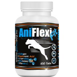 GAME DOG AniFlexi Fit V2 – Gelenk- & Muskel-Support für aktive Hunde, 100 Tabletten